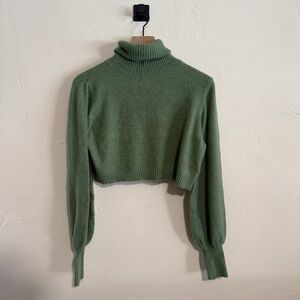 Princess Polly Cropped Turtle Neck Sweater